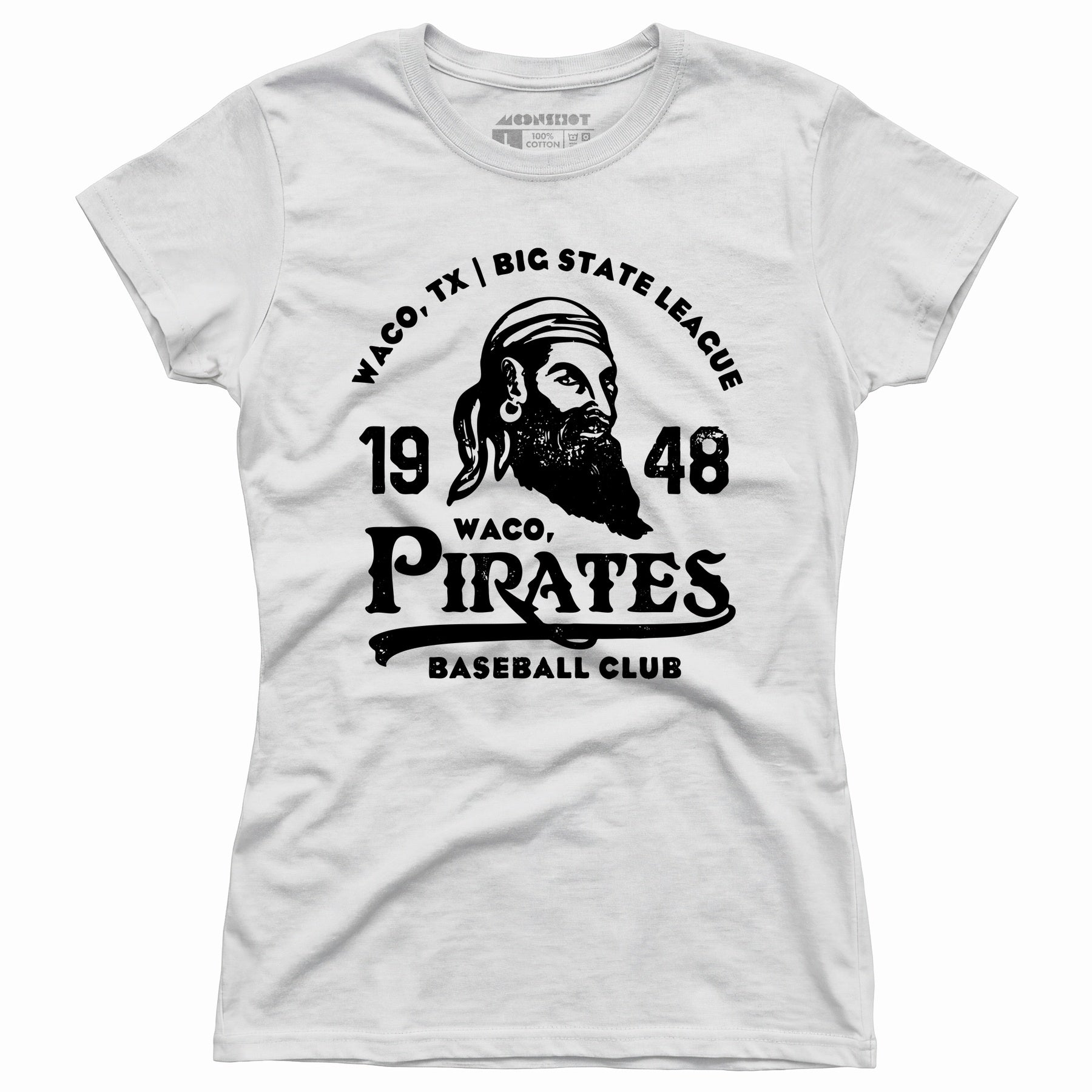 Waco Pirates - Texas - Vintage Defunct Baseball Teams - Women's T-Shirt