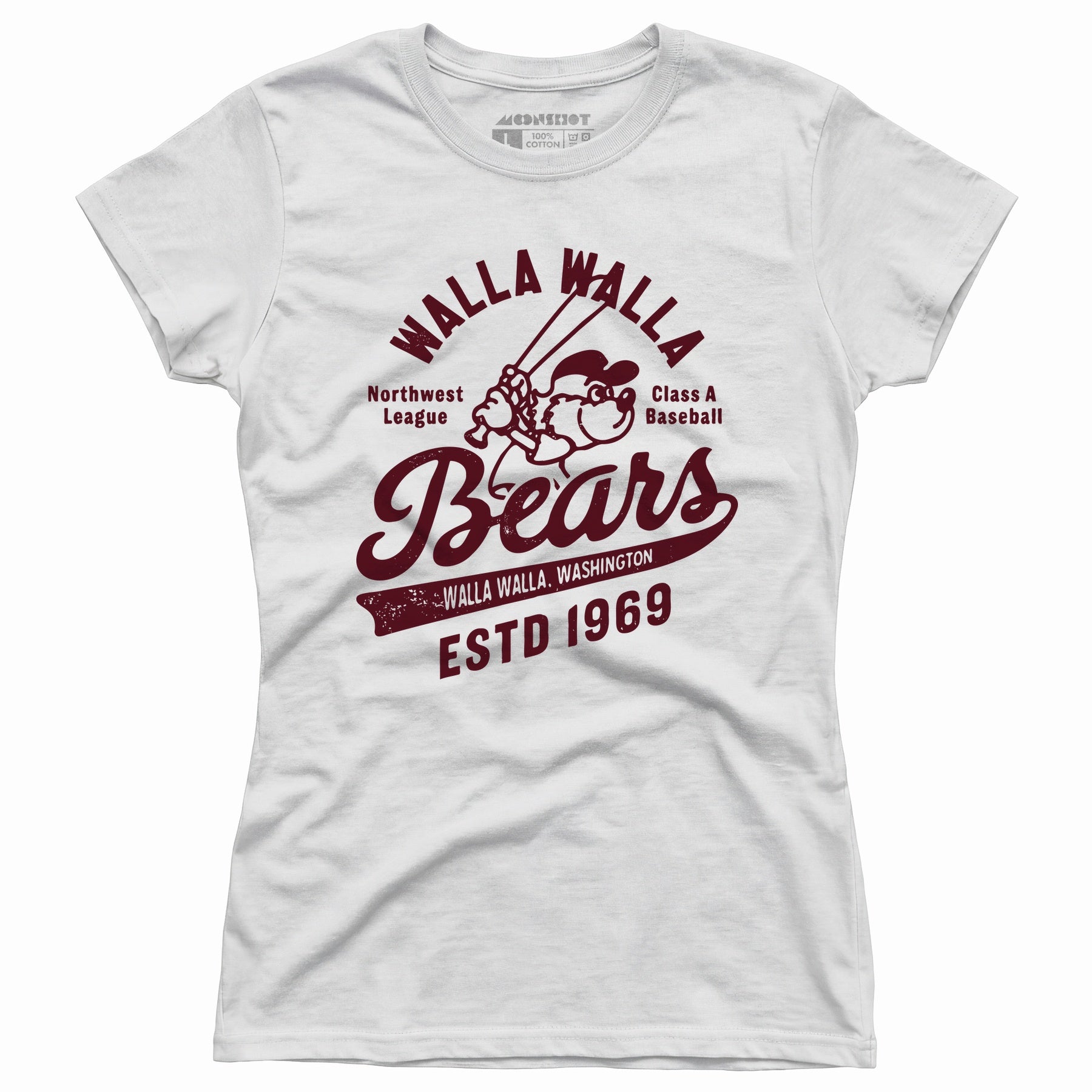 Walla Walla Bears - Washington - Vintage Defunct Baseball Teams - Women's T-Shirt