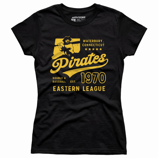 Waterbury Pirates - Connecticut - Vintage Defunct Baseball Teams - Women's T-Shirt