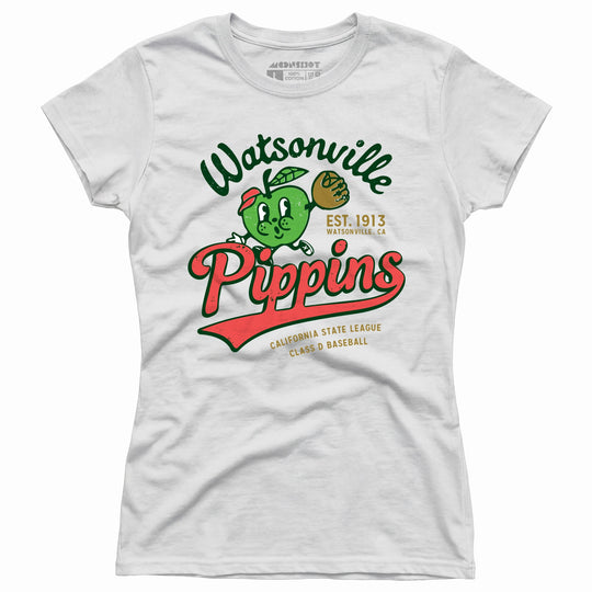 Watsonville Pippins - California - Vintage Defunct Baseball Teams - Women's T-Shirt