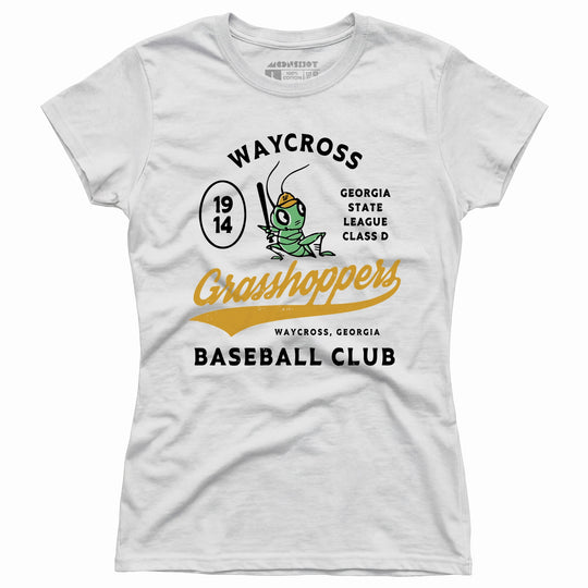 Waycross Grasshoppers - Georgia - Vintage Defunct Baseball Teams - Women's T-Shirt
