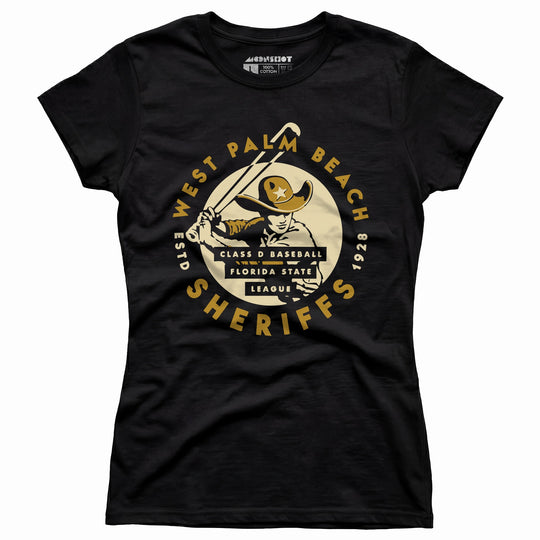 West Palm Beach Sheriffs - Florida - Vintage Defunct Baseball Teams - Women's T-Shirt