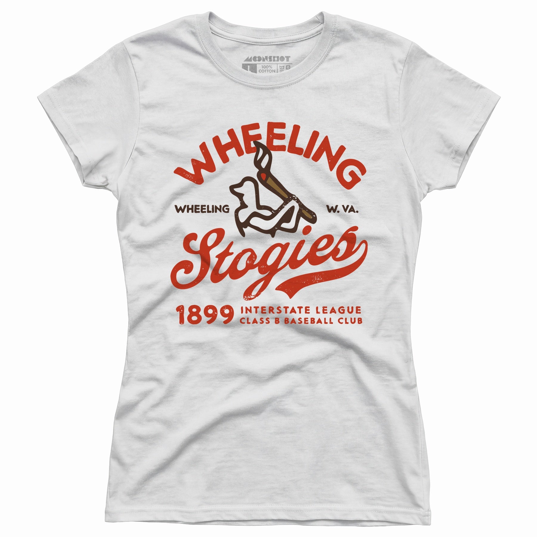 Wheeling Stogies - West Virginia - Vintage Defunct Baseball Teams - Women's T-Shirt