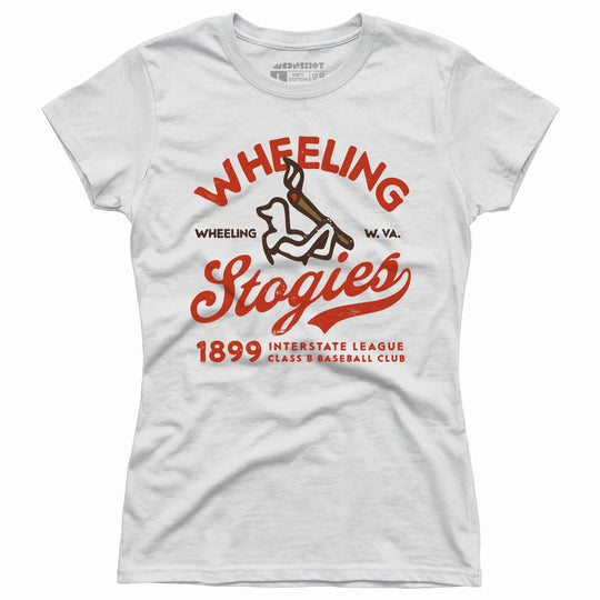 Wheeling Stogies - West Virginia - Vintage Defunct Baseball Teams - Women's T-Shirt