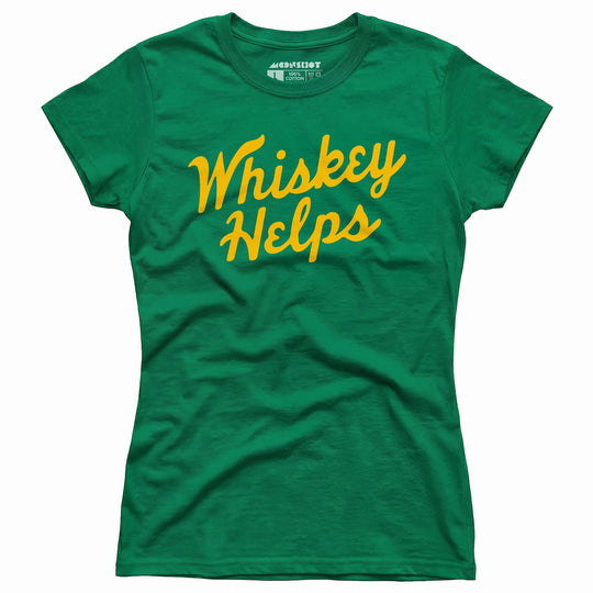 Whiskey Helps - Women's T-Shirt