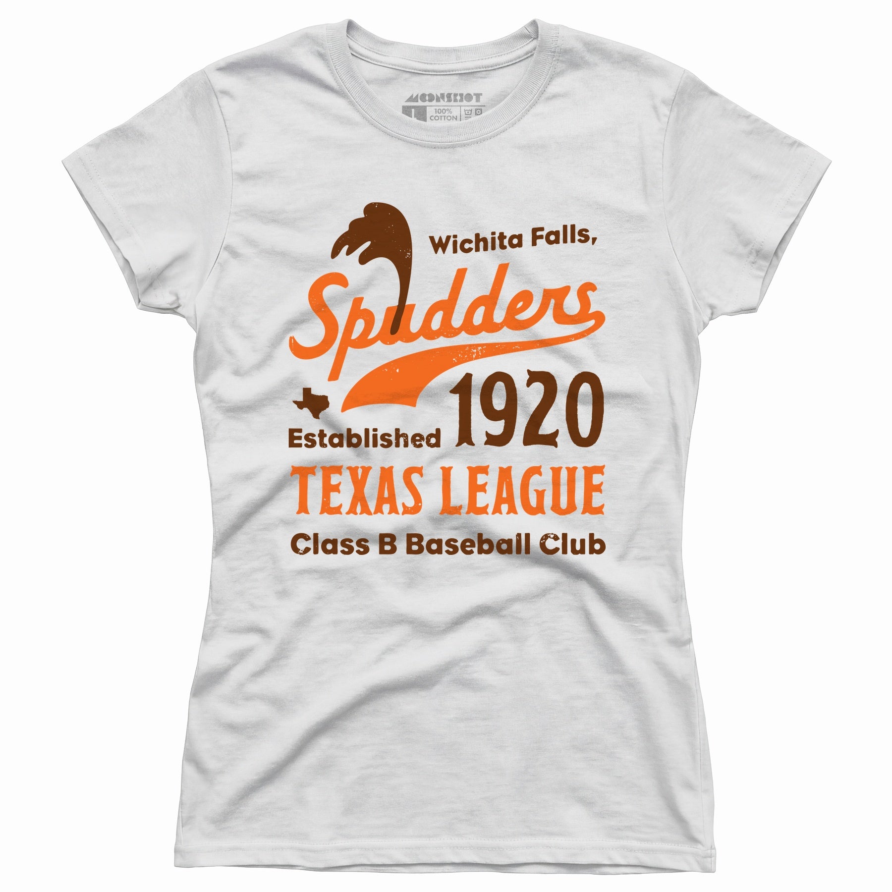 Wichita Falls Spudders - Texas - Vintage Defunct Baseball Teams - Women's T-Shirt