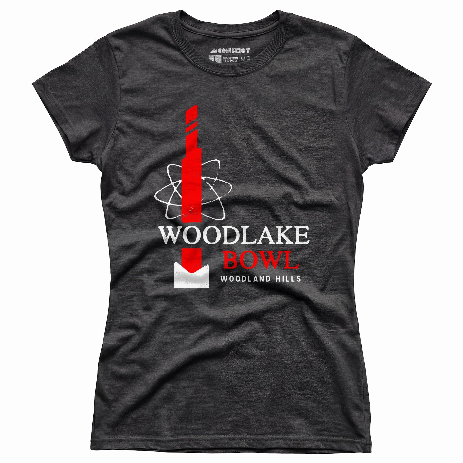 Woodlake Bowl - Woodland Hills, CA - Vintage Bowling Alley - Women's T-Shirt