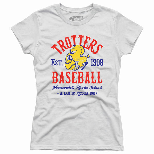Woonsocket Trotters - Rhode Island - Vintage Defunct Baseball Teams - Women's T-Shirt