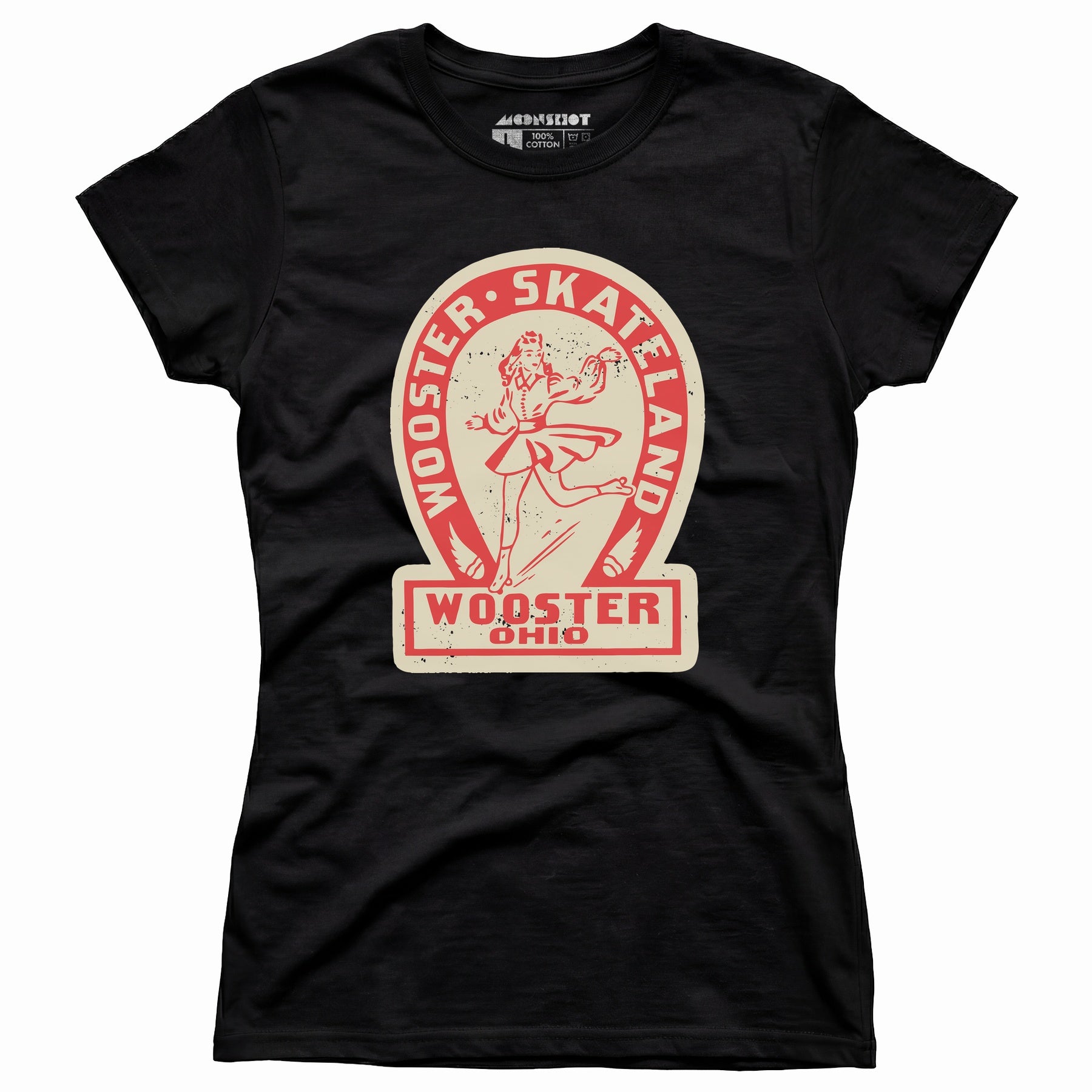 Wooster Skateland - Wooster, OH - Vintage Roller Rink - Women's T-Shirt