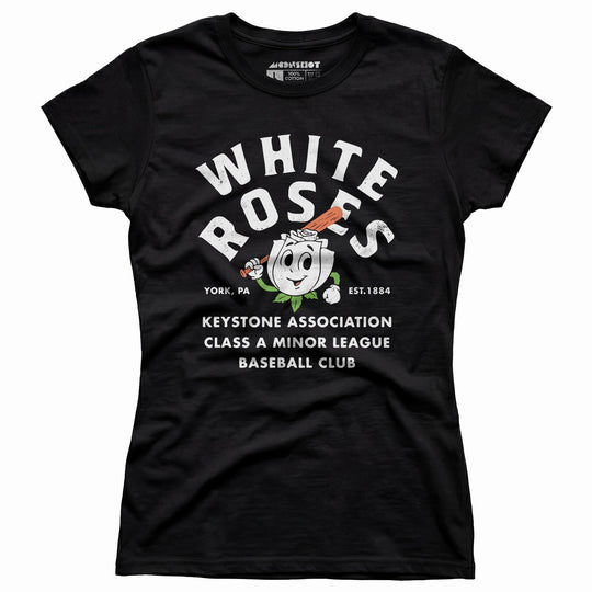 York White Roses - Pennsylvania - Vintage Defunct Baseball Teams - Women's T-Shirt
