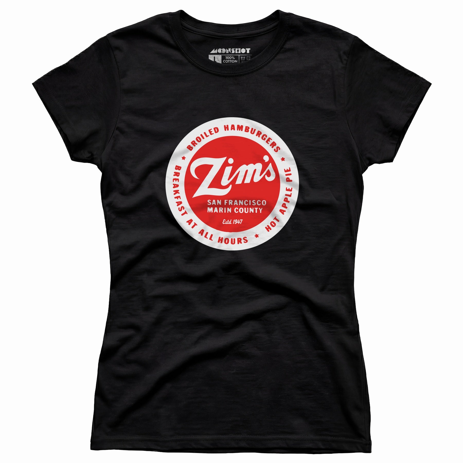 Zim's Hamburgers - San Francisco, CA - Vintage Restaurant - Women's T-Shirt