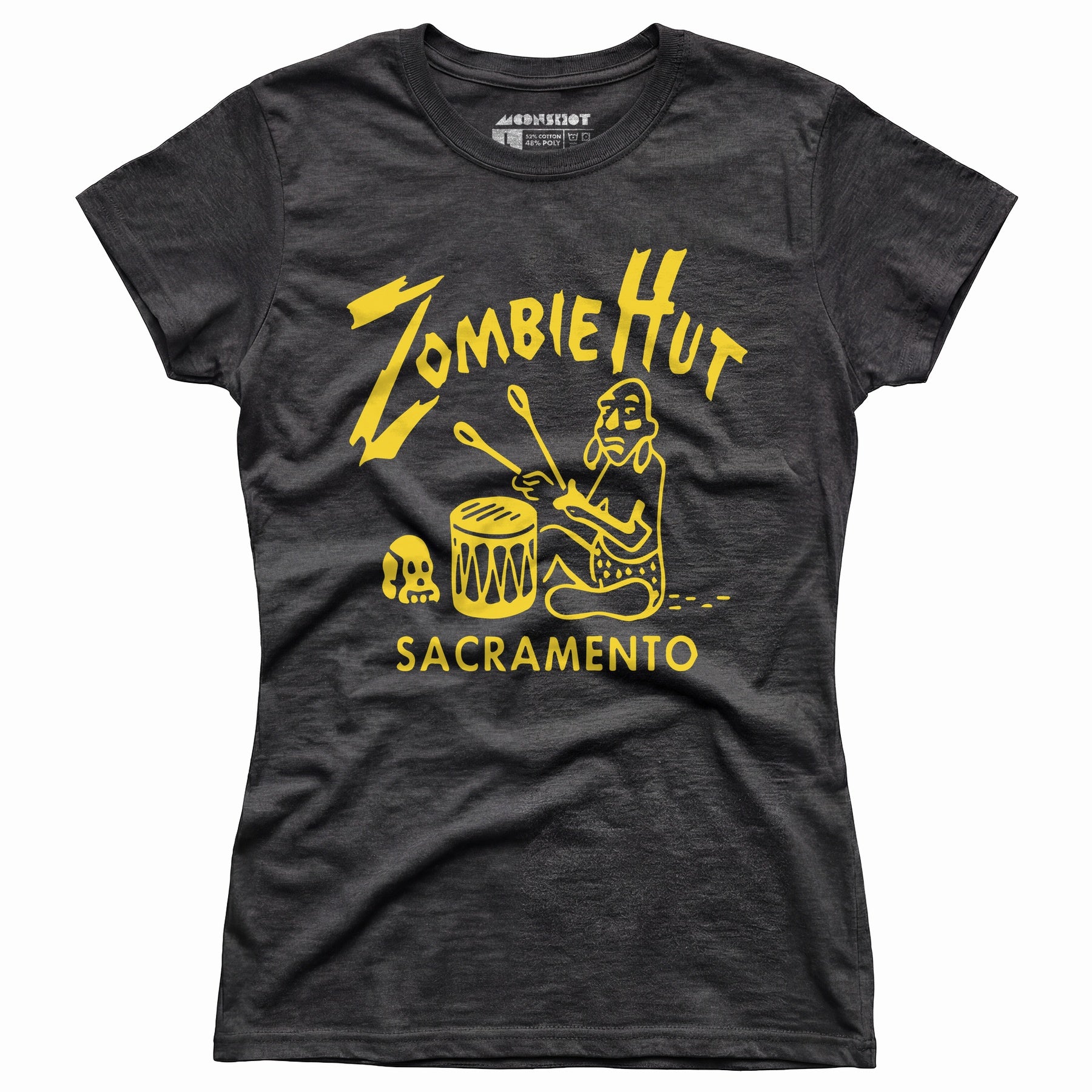 Zombie Hut - Sacramento, CA - Vintage Tiki Bar - Women's T-Shirt