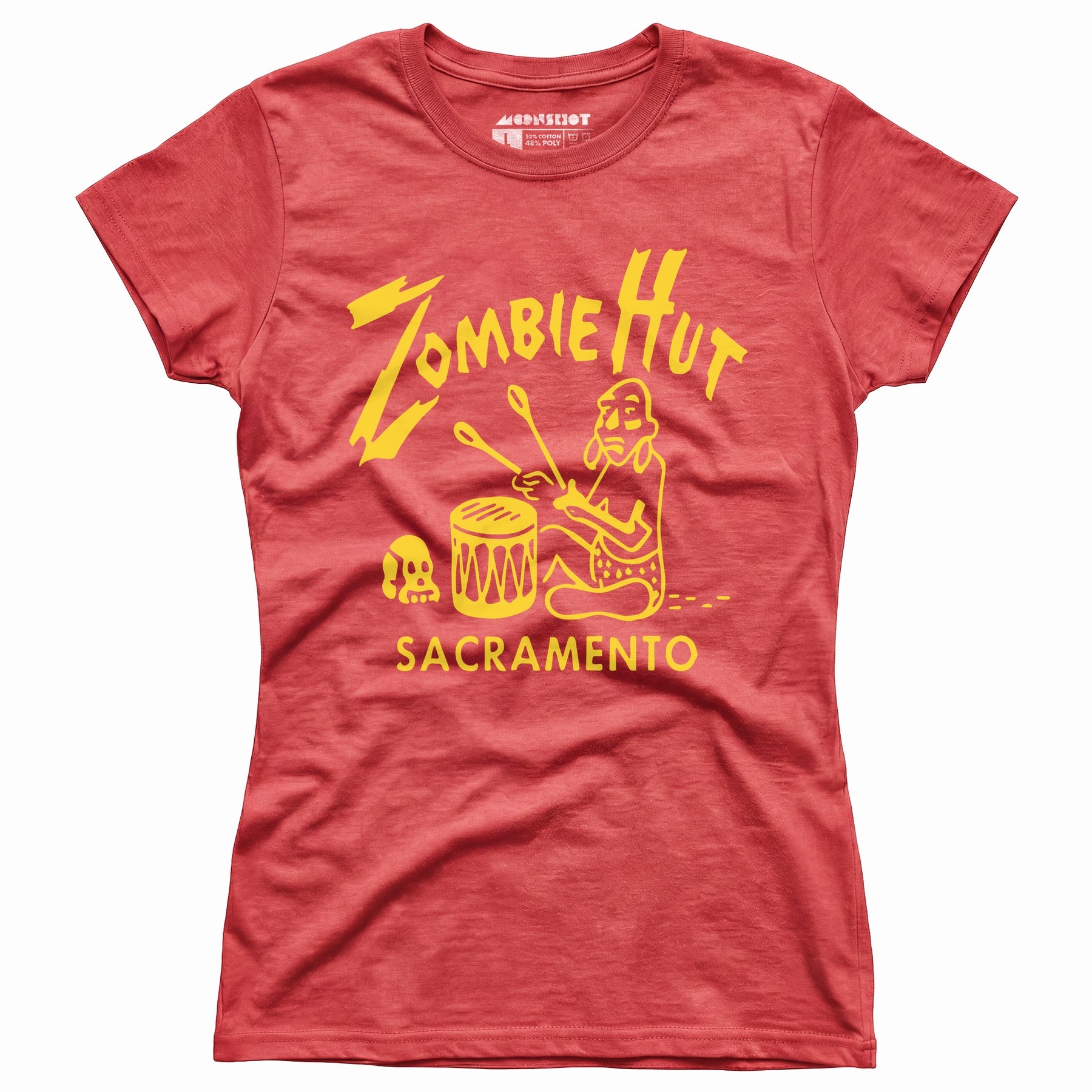 Zombie Hut - Sacramento, CA - Vintage Tiki Bar - Women's T-Shirt