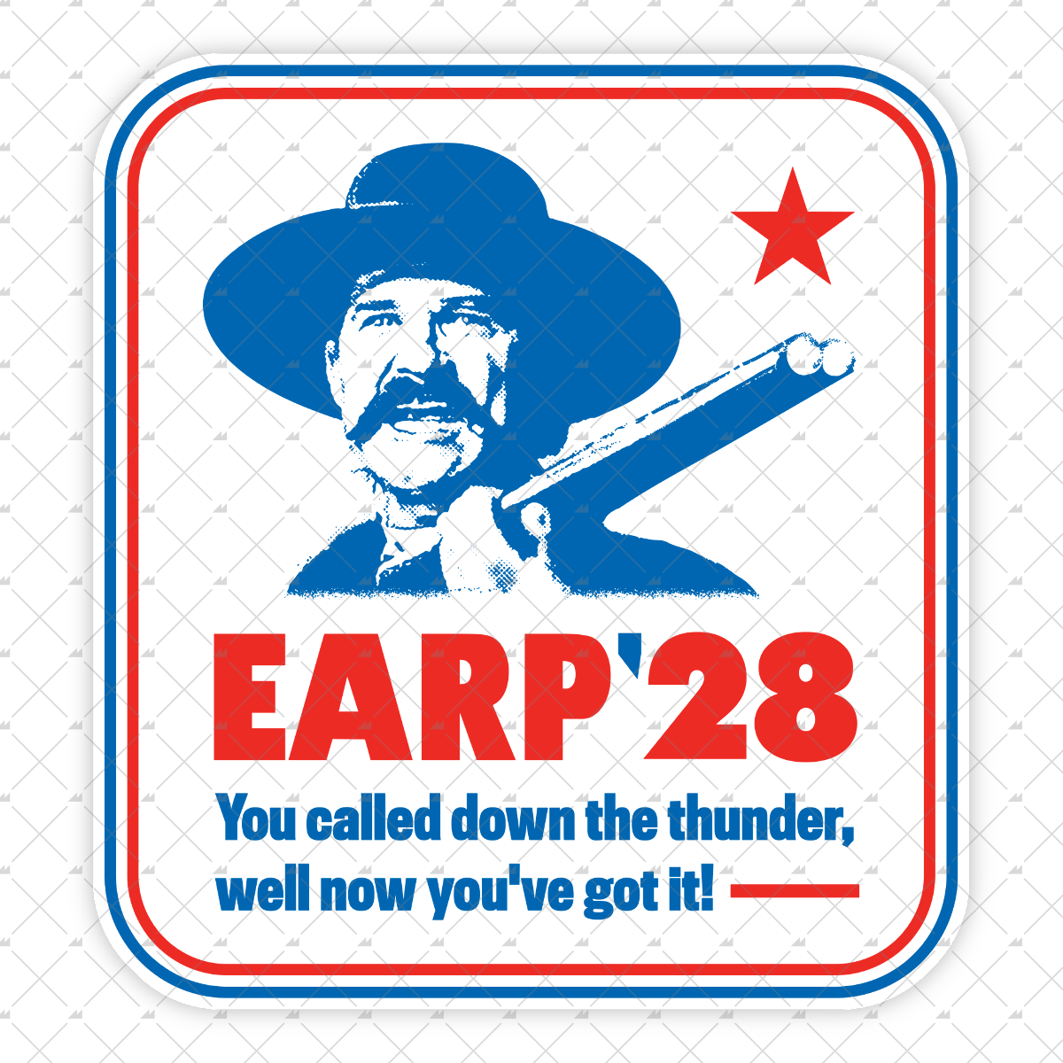 Wyatt Earp 2028 - Sticker