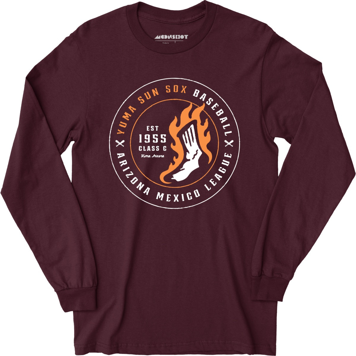 Yuma Sun sox - Arizona - Vintage Defunct Baseball Teams - Long Sleeve T-Shirt