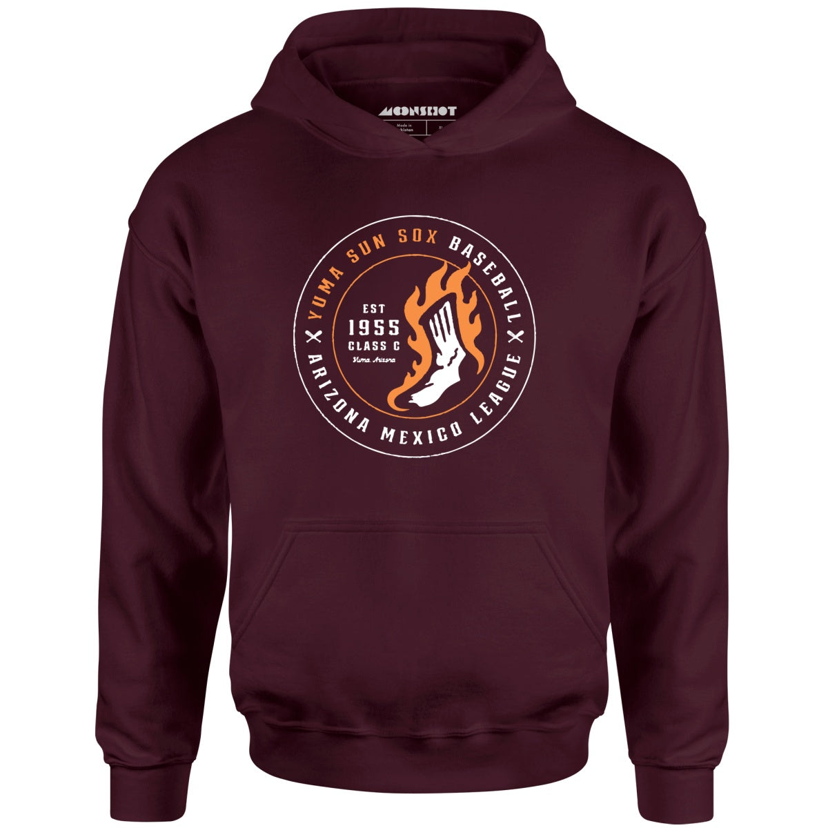 Yuma Sun sox - Arizona - Vintage Defunct Baseball Teams - Unisex Hoodie