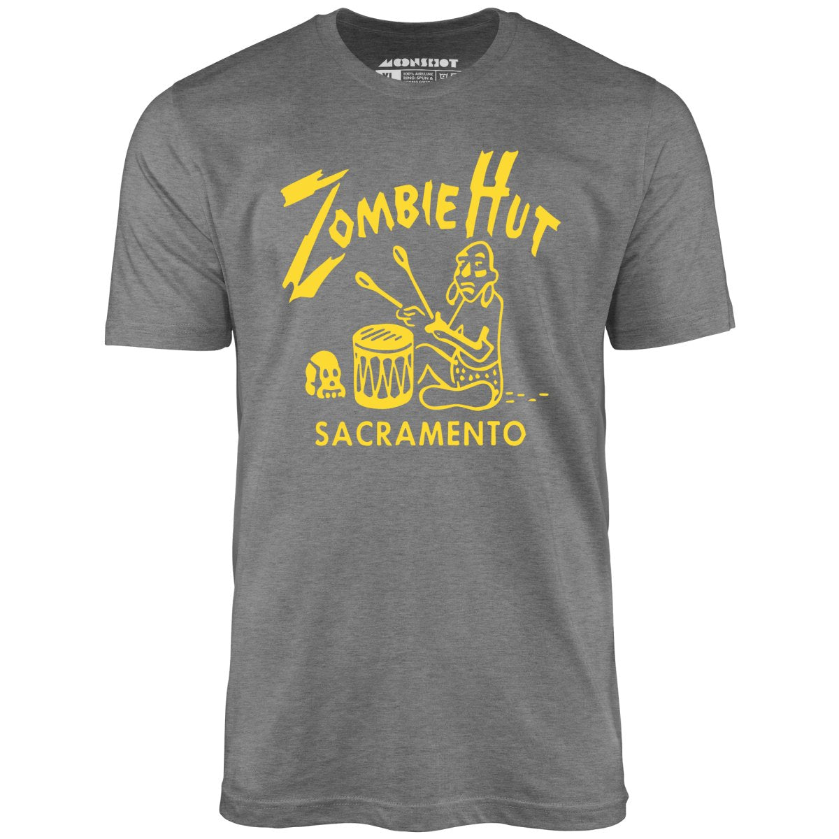 Zombie Hut - Sacramento, CA - Vintage Tiki Bar - Unisex T-Shirt