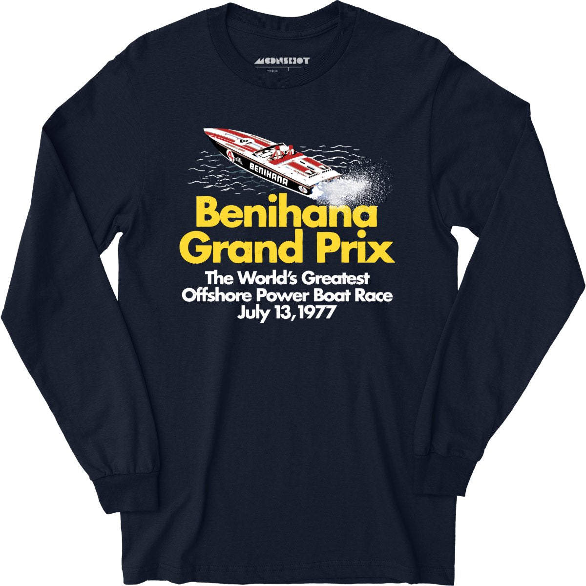 1977 Benihana Grand Prix - Long Sleeve T-Shirt – m00nshot