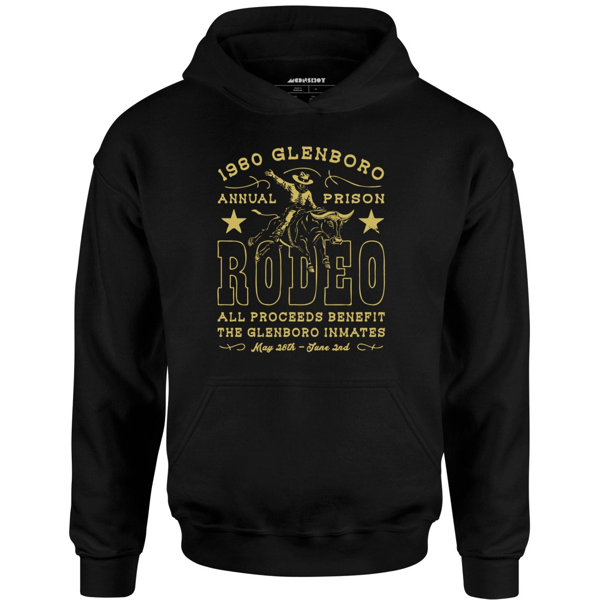 1980 Glenboro Annual Prison Rodeo - Unisex Hoodie