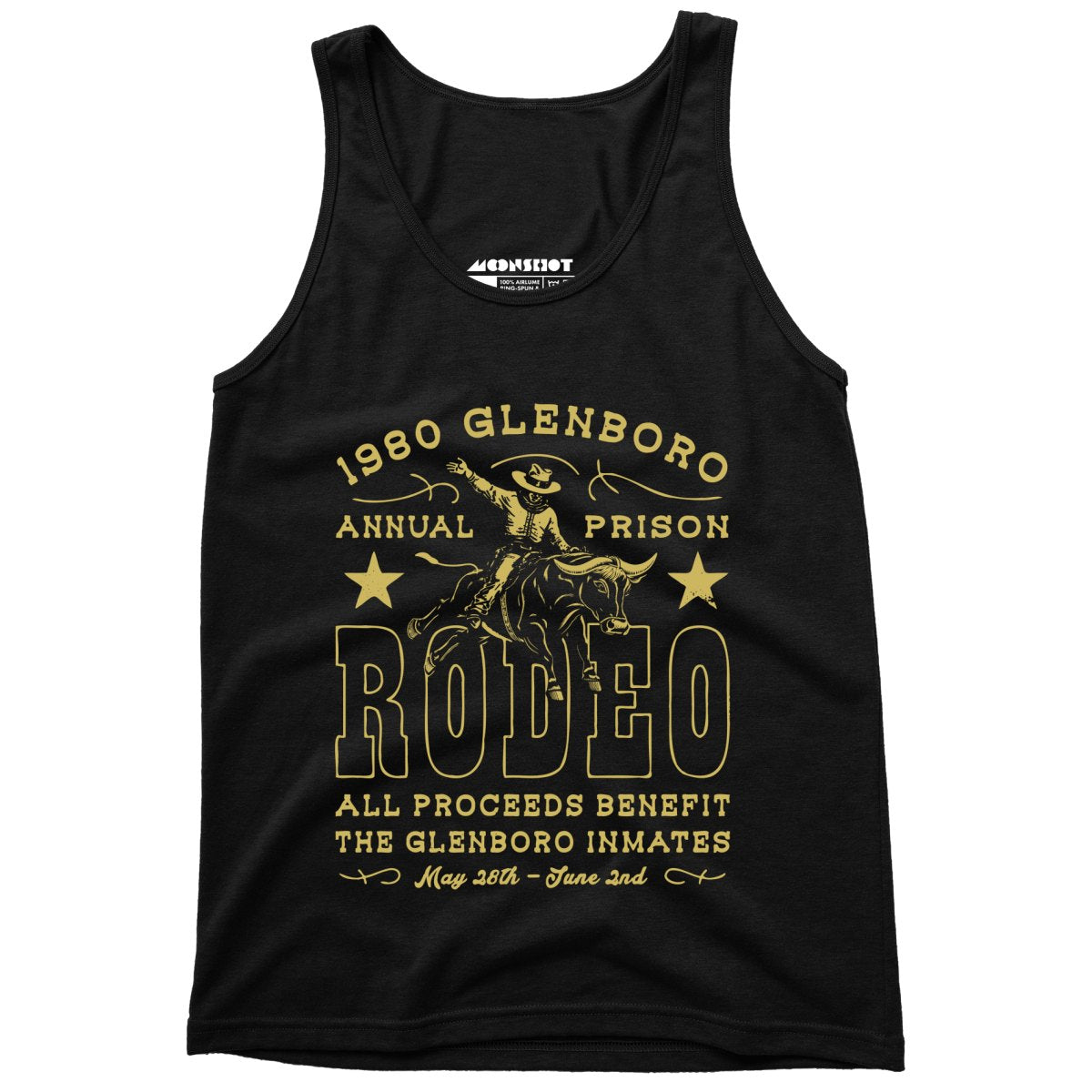 1980 Glenboro Annual Prison Rodeo - Unisex Tank Top
