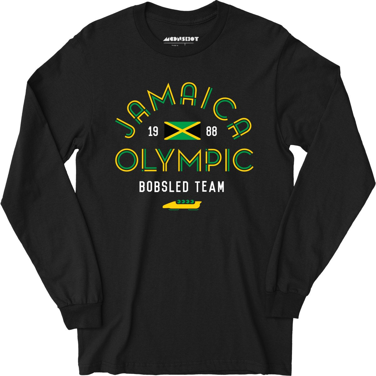 1988 Jamaica Olympic Bobsled Team - Long Sleeve T-Shirt