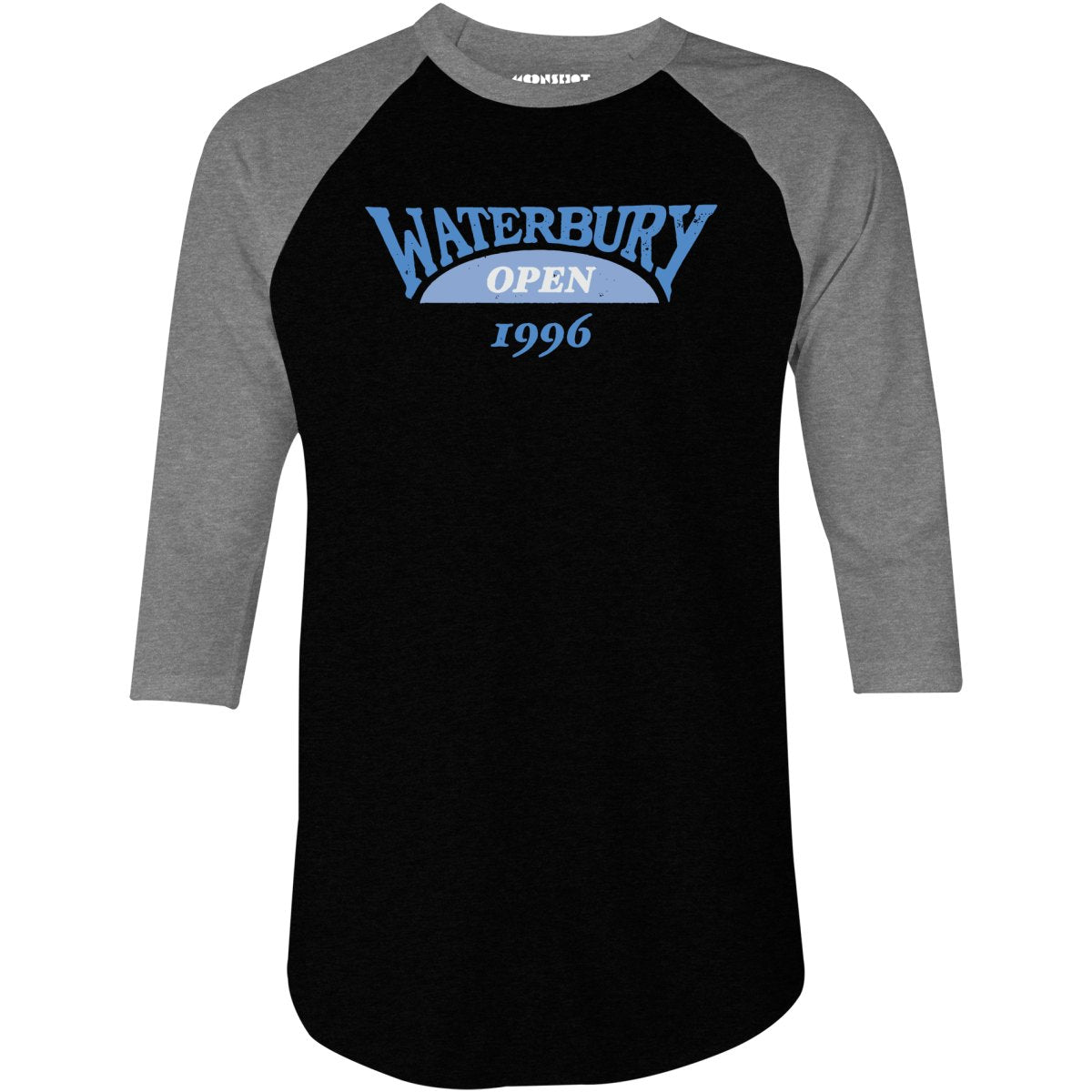 1996 Waterbury Open - Happy Gilmore - 3/4 Sleeve Raglan T-Shirt