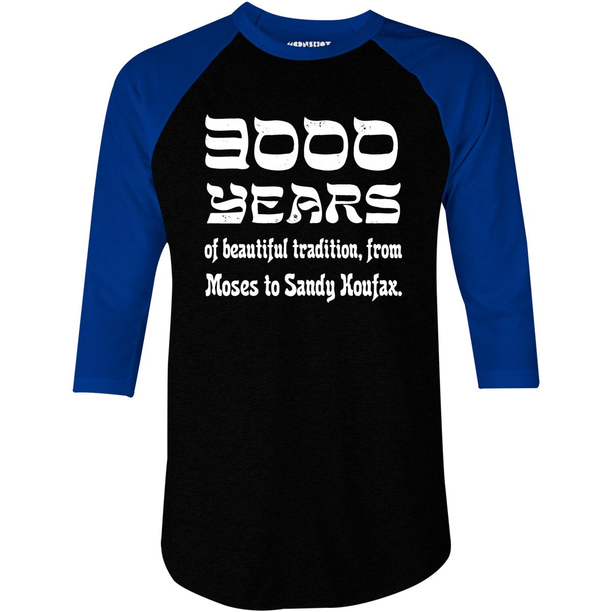 3000 Years of Beautiful Tradition - Big Lebowski - 3/4 Sleeve Raglan T-Shirt