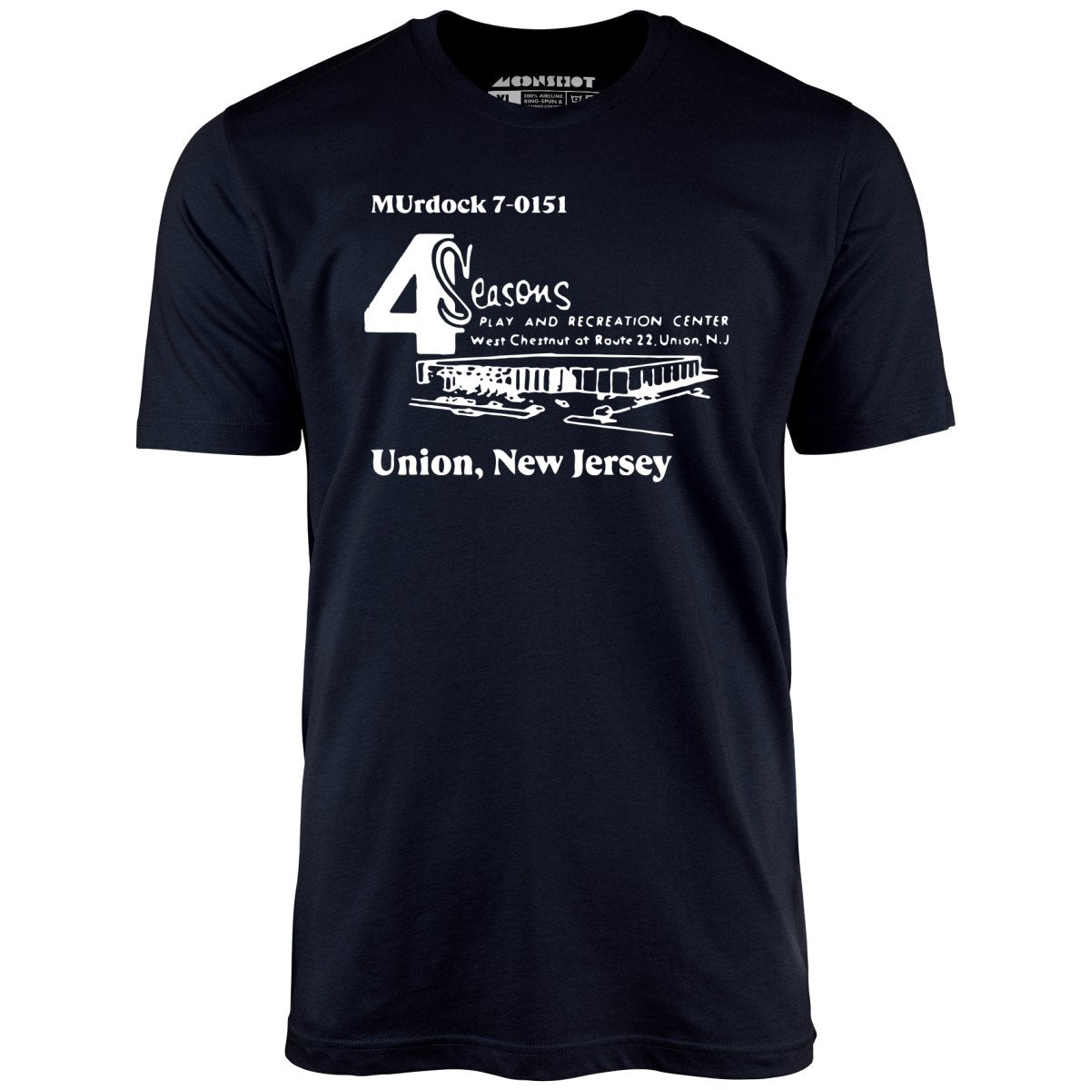 4 Seasons - Union, NJ - Vintage Bowling Alley - Unisex T-Shirt