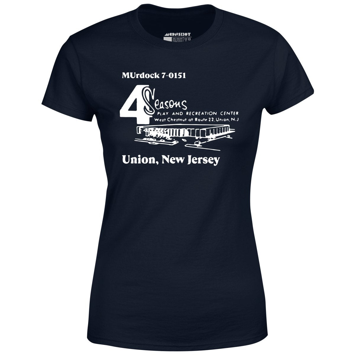 4 Seasons - Union, NJ - Vintage Bowling Alley - Women's T-Shirt