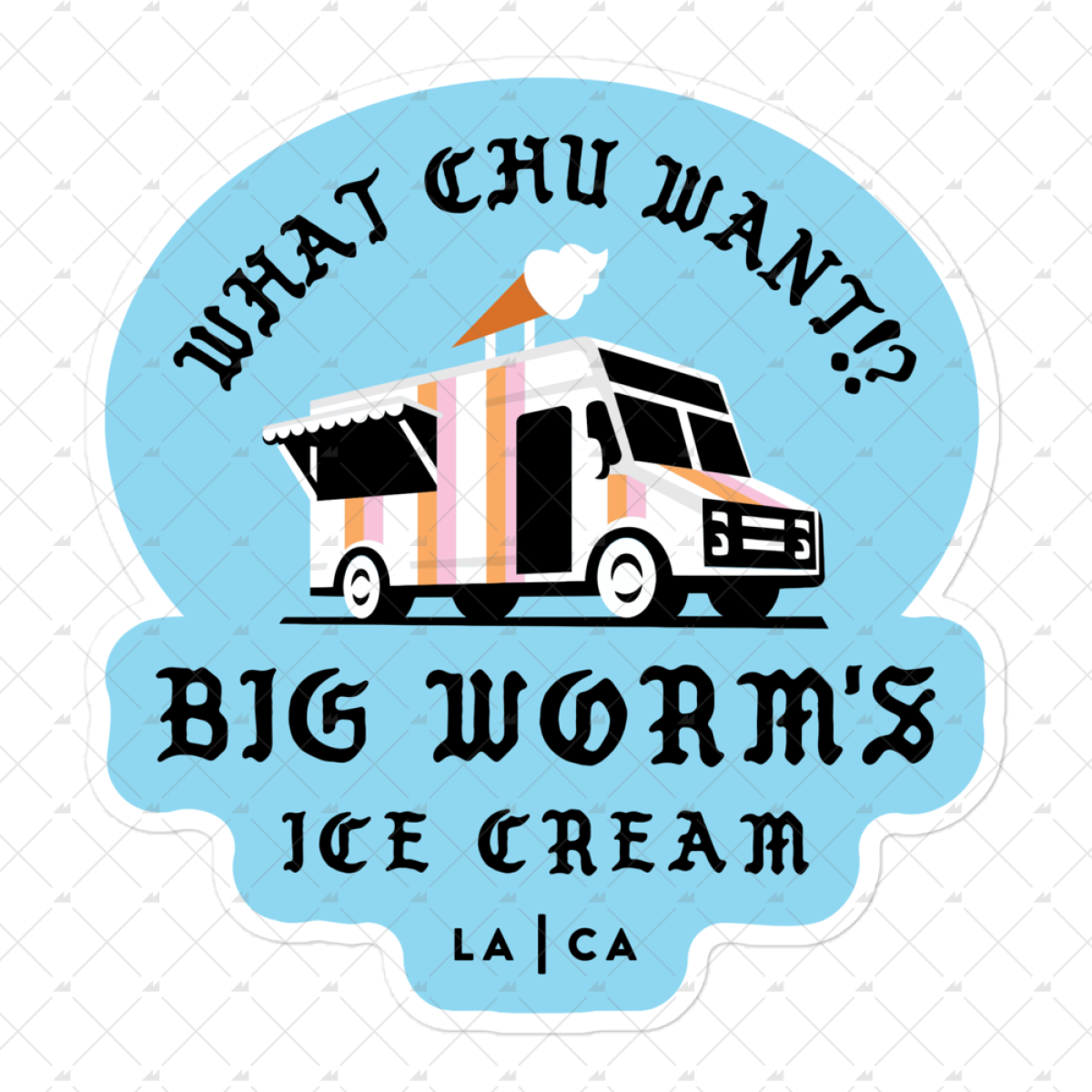 Big Worm - Sticker
