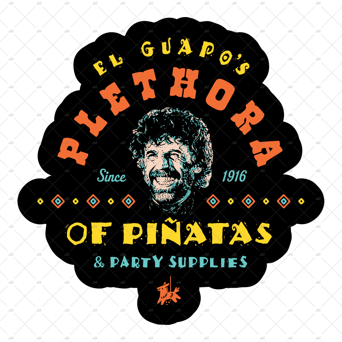 El Guapo's Plethora of Piñatas & Party Supplies - Sticker