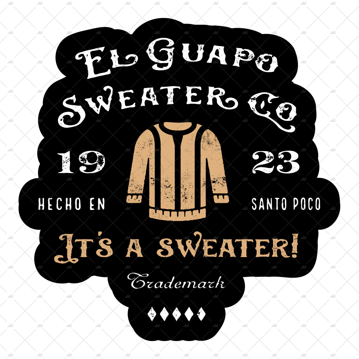 El Guapo Sweater Co. - Sticker