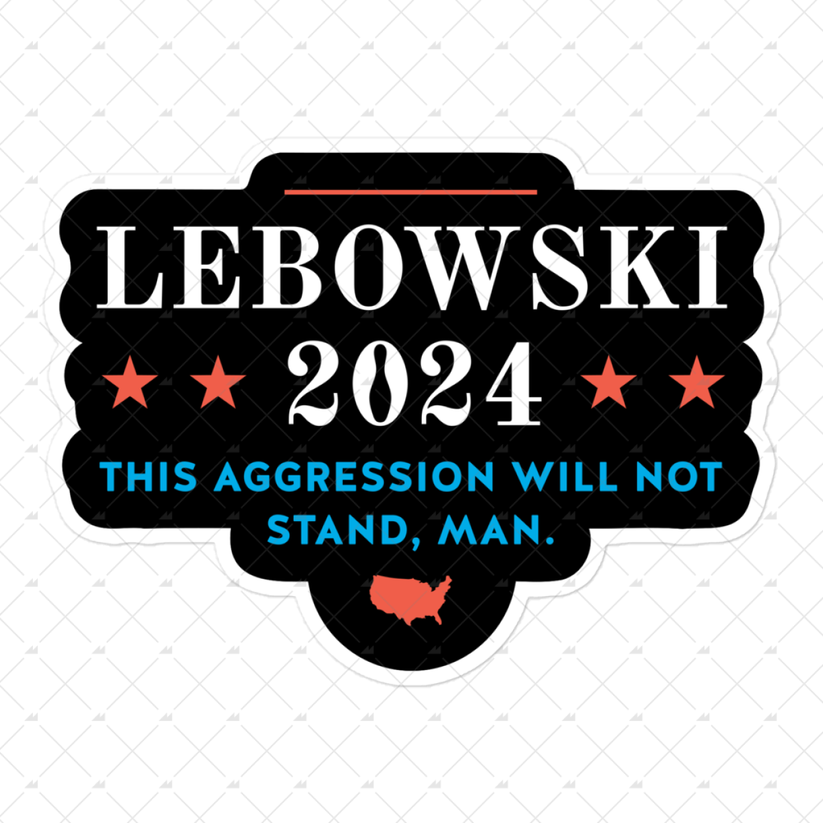 Lebowski 2024 - Sticker