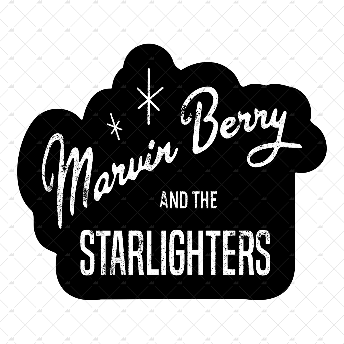 Marvin Berry and The Starlighters  - Sticker