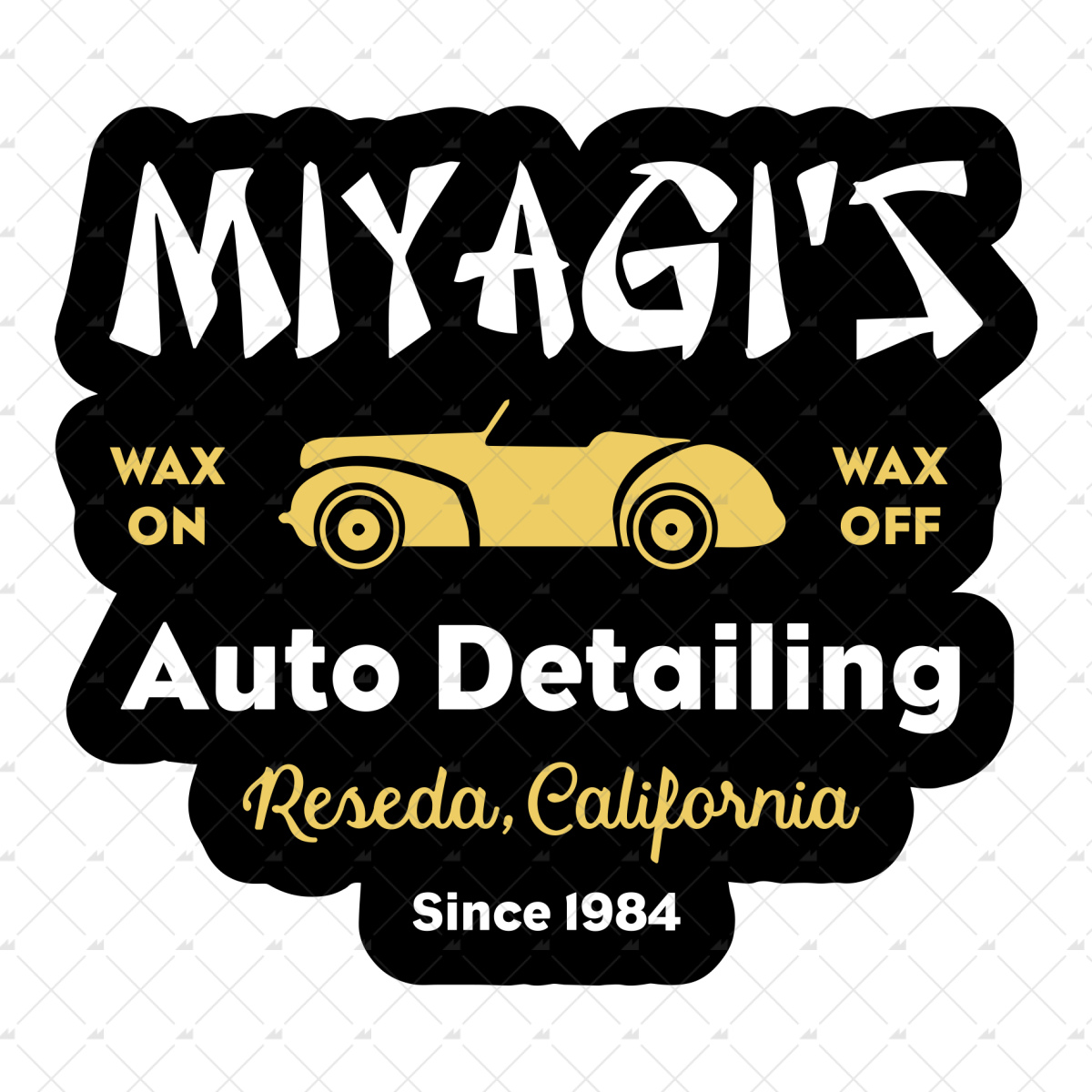 Miyagi's Auto Detailing - Sticker