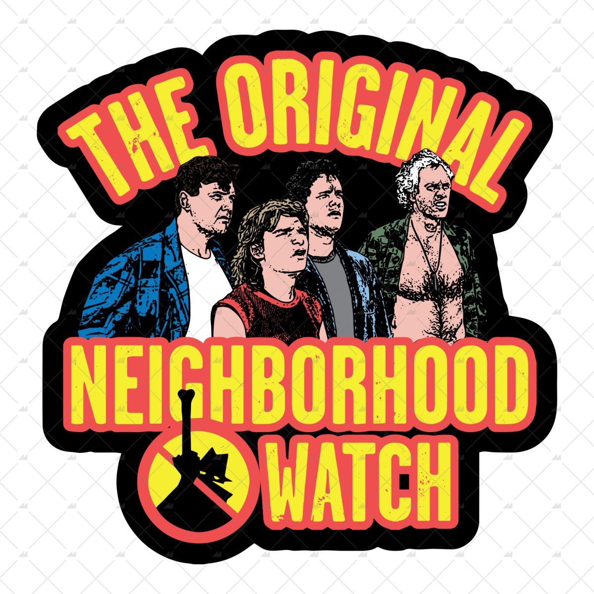Burbs - Neighborhood Watch - Sticker