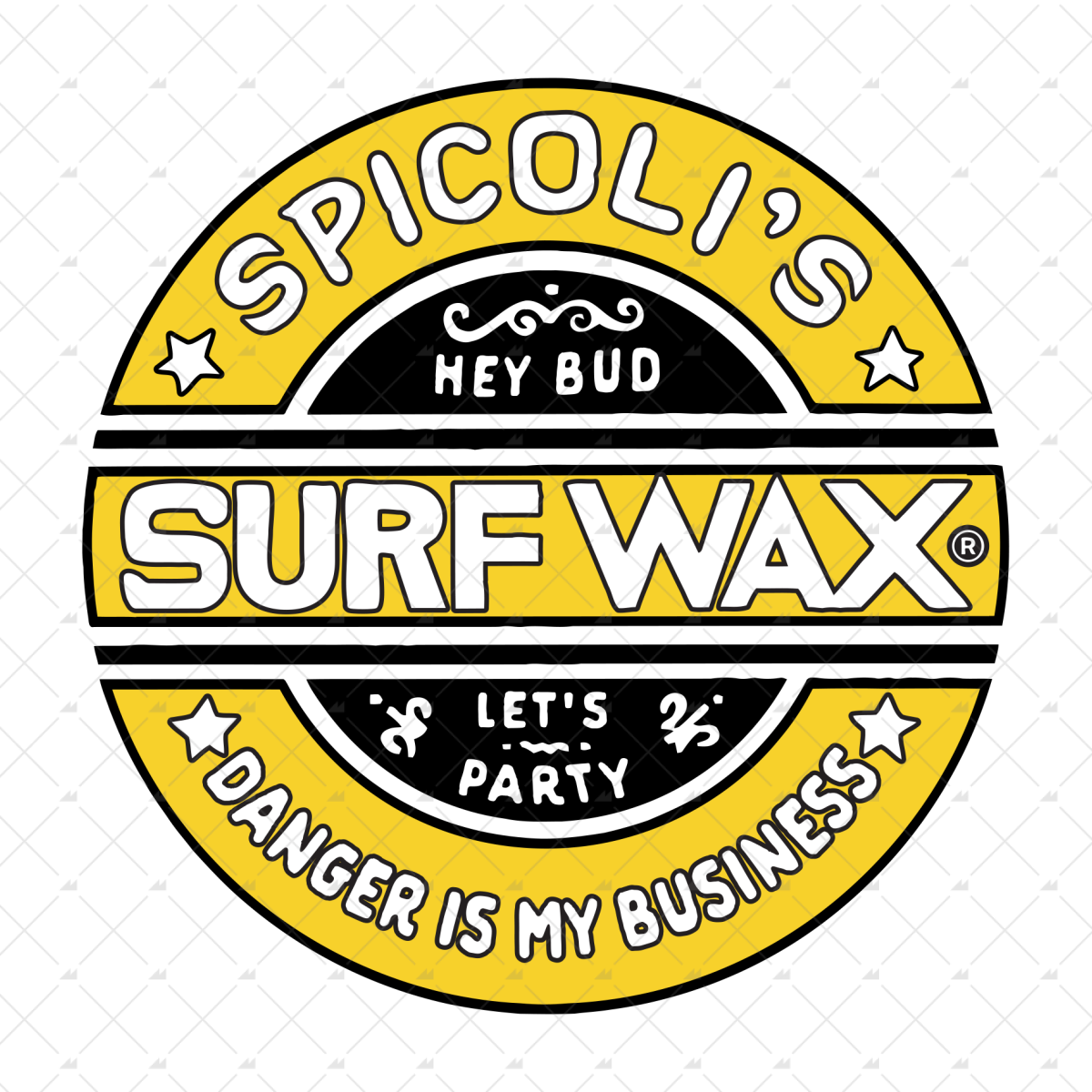Spicoli's Surf Wax - Sticker