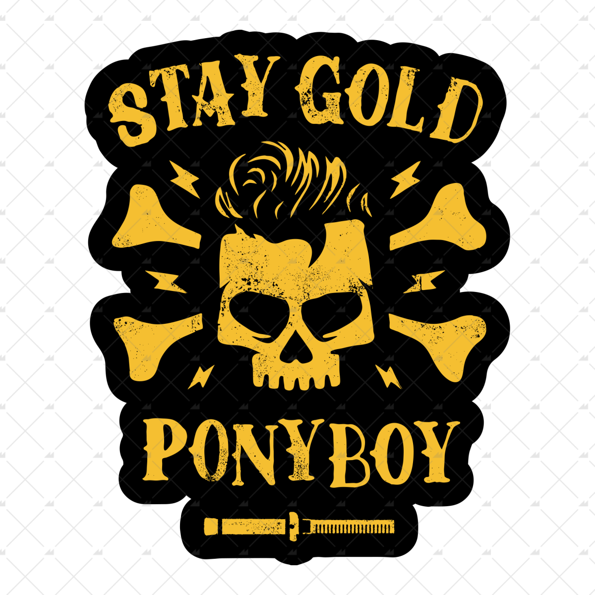 Stay Gold Ponyboy - Sticker
