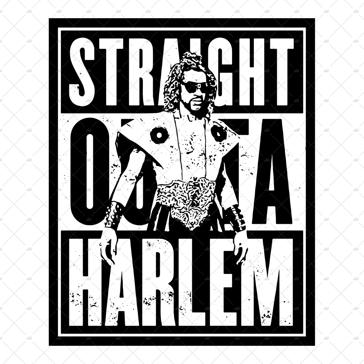 Straight Outta Harlem - Sho'nuff - Sticker