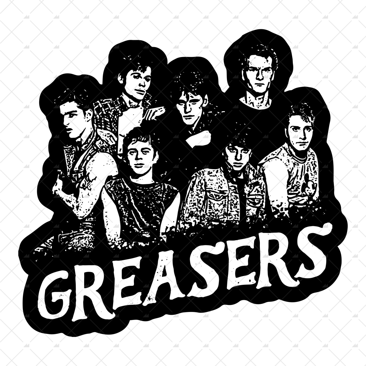 Greasers - Sticker