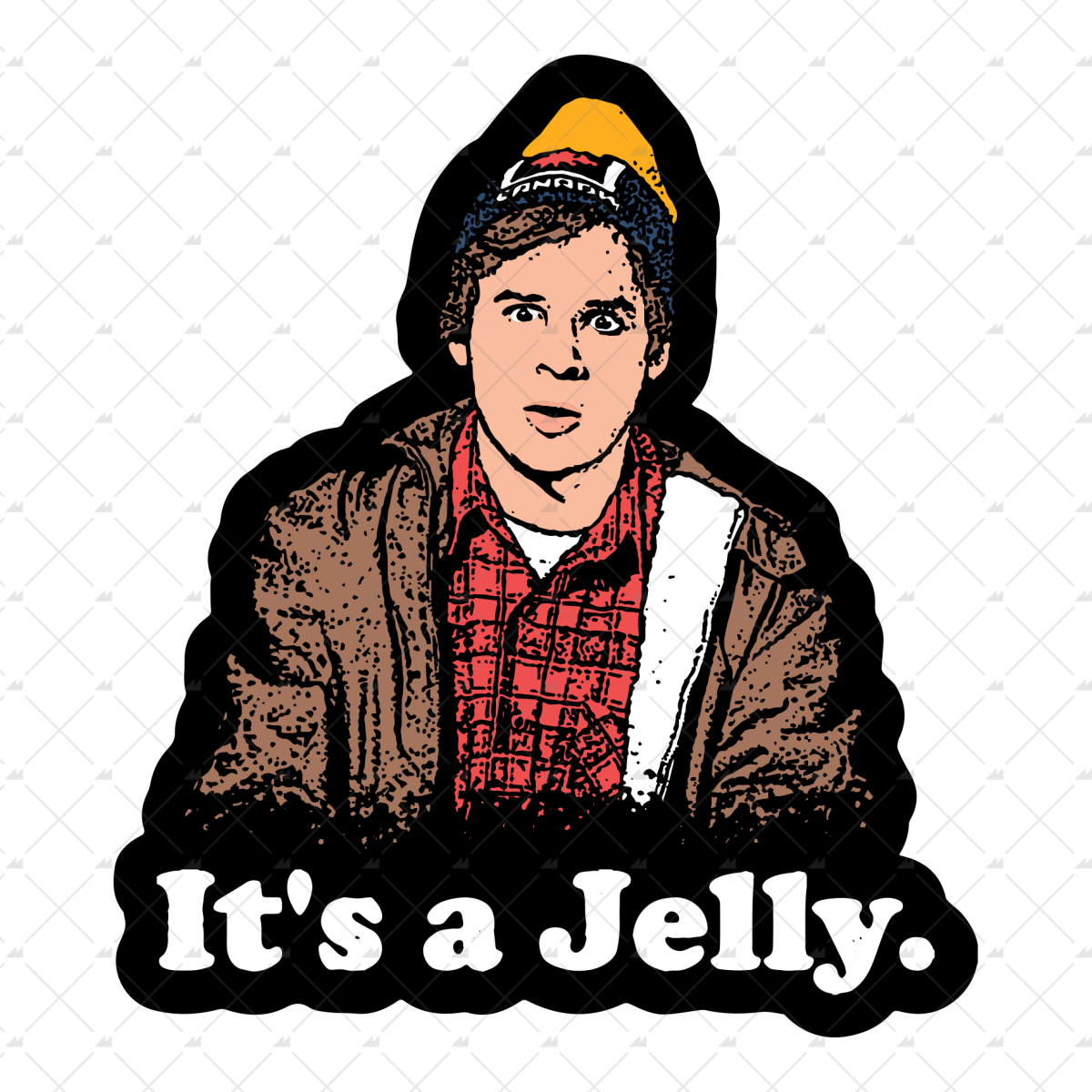 It's A Jelly - Sticker