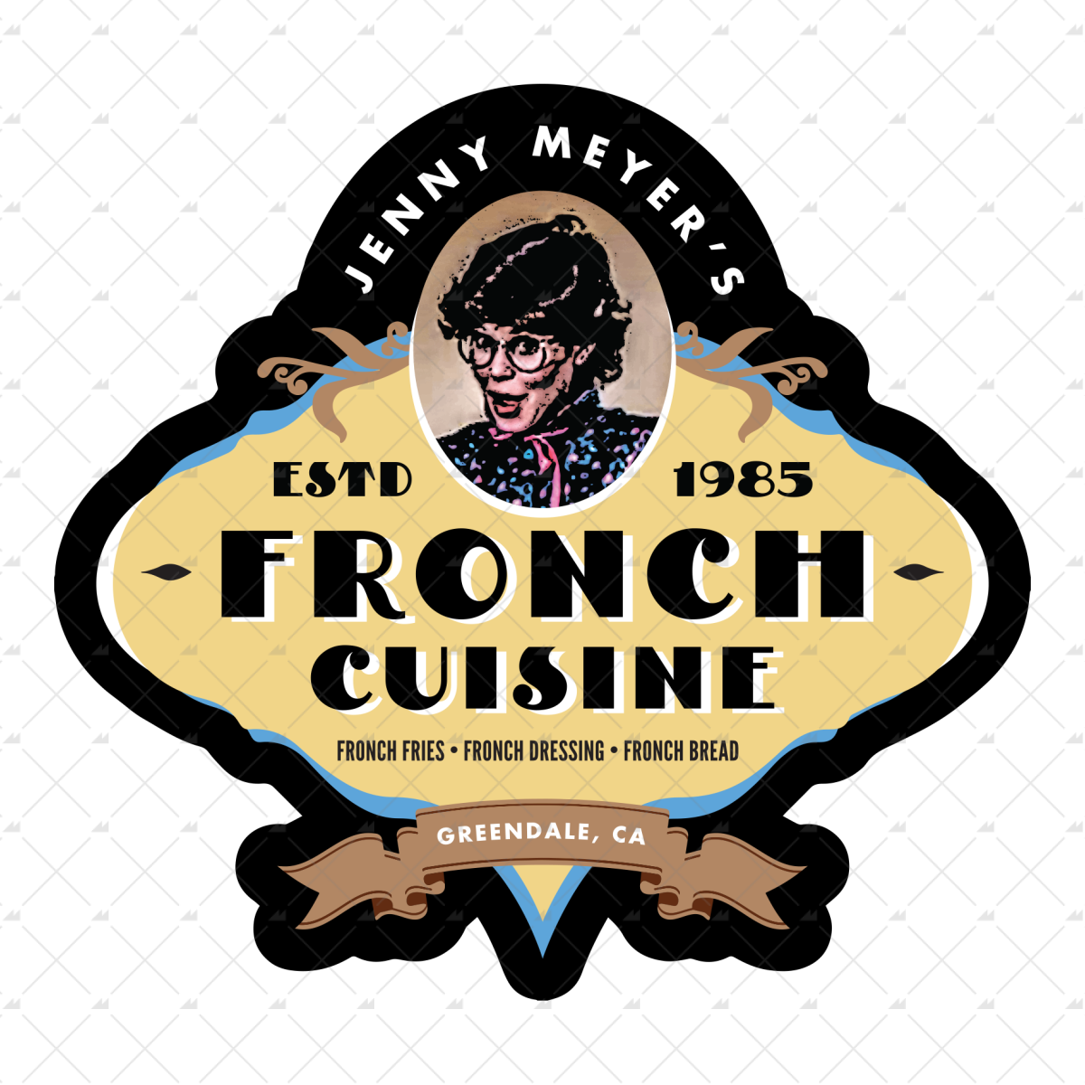Jenny Meyer's Fronch Cuisine - Sticker