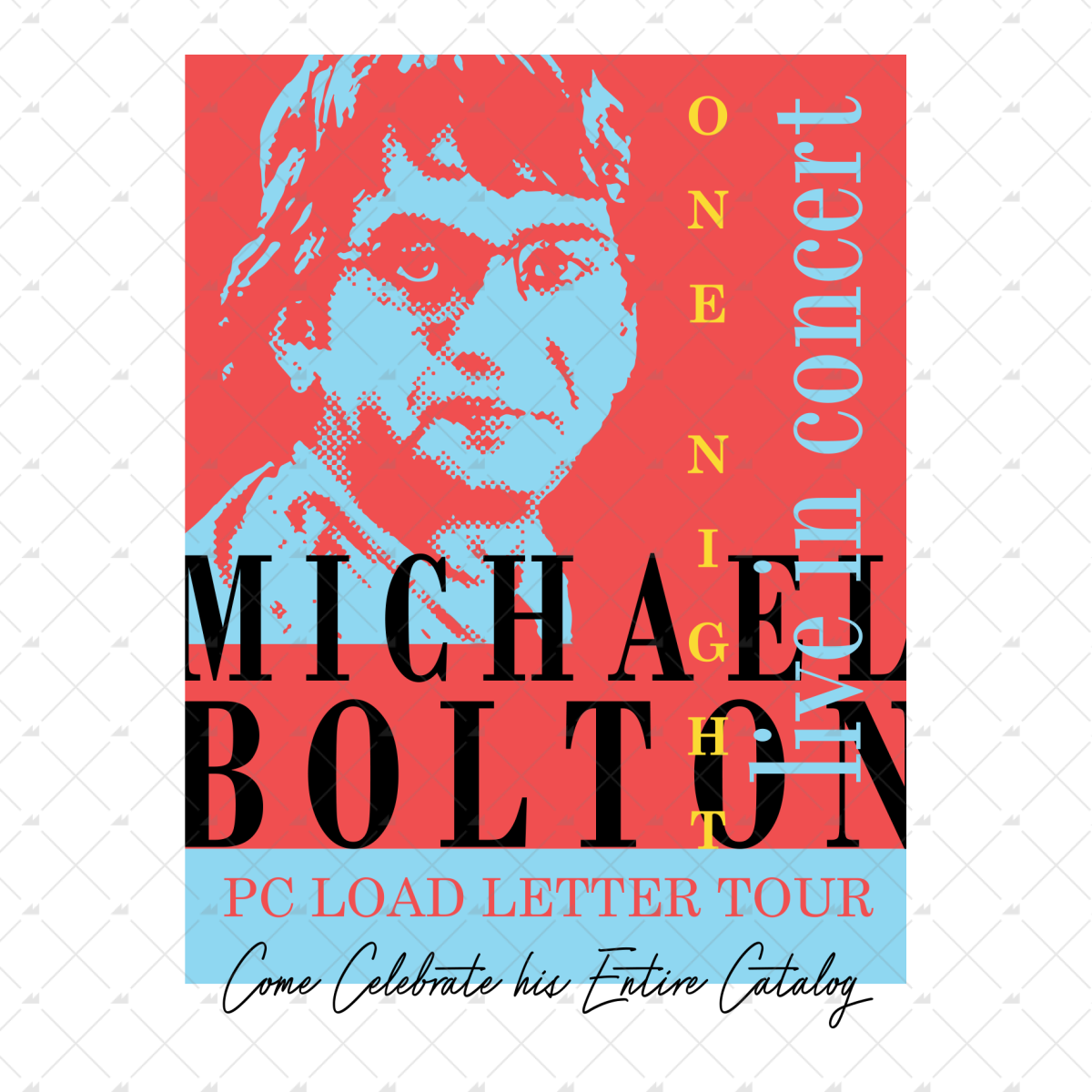 Michael Bolton Live - Sticker