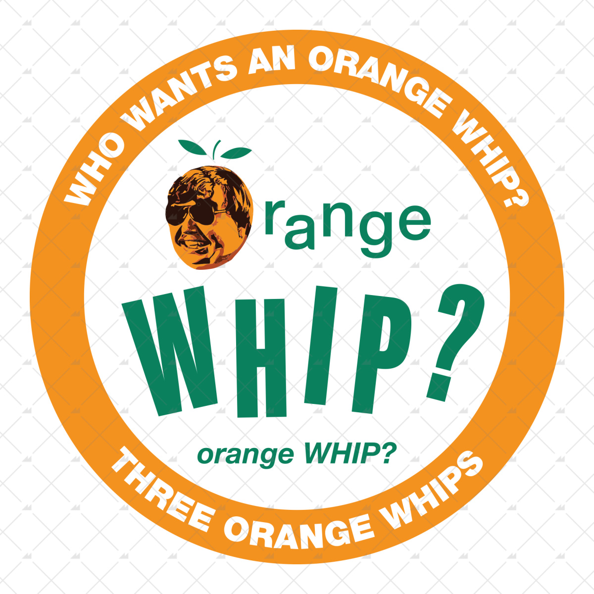 Orange Whip - Sticker