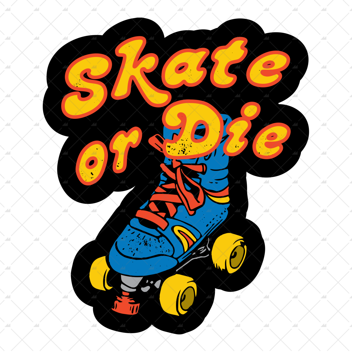 Skate Or Die - Sticker