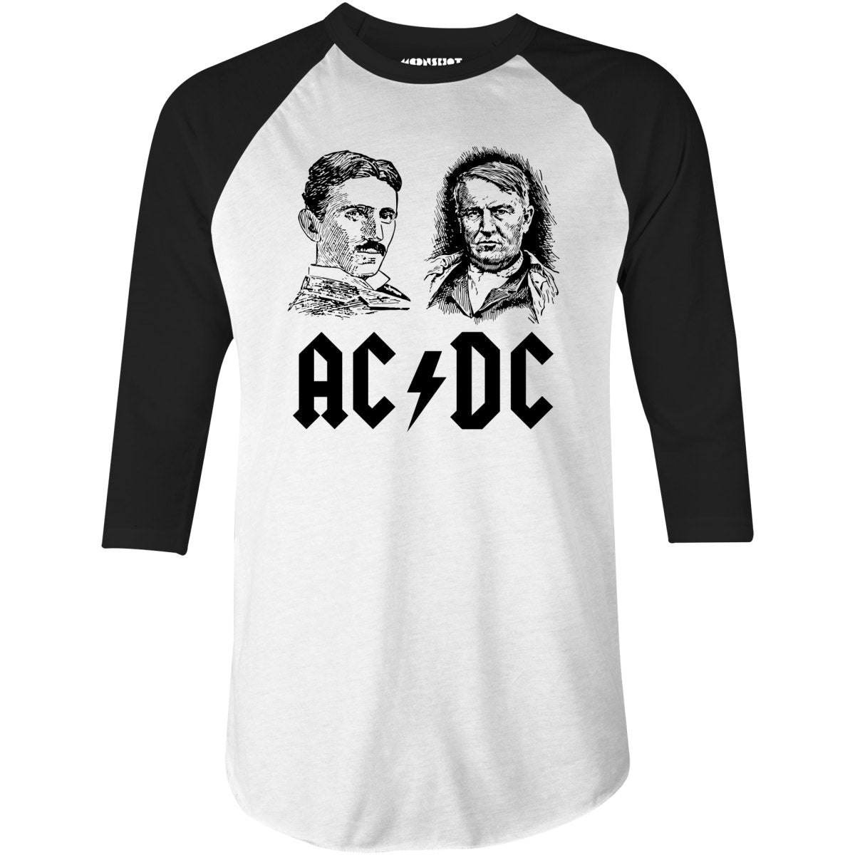 ACDC - 3/4 Sleeve Raglan T-Shirt