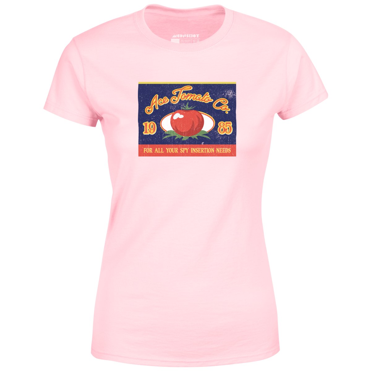 Ace Tomato Co. Spies Like Us - Women's T-Shirt
