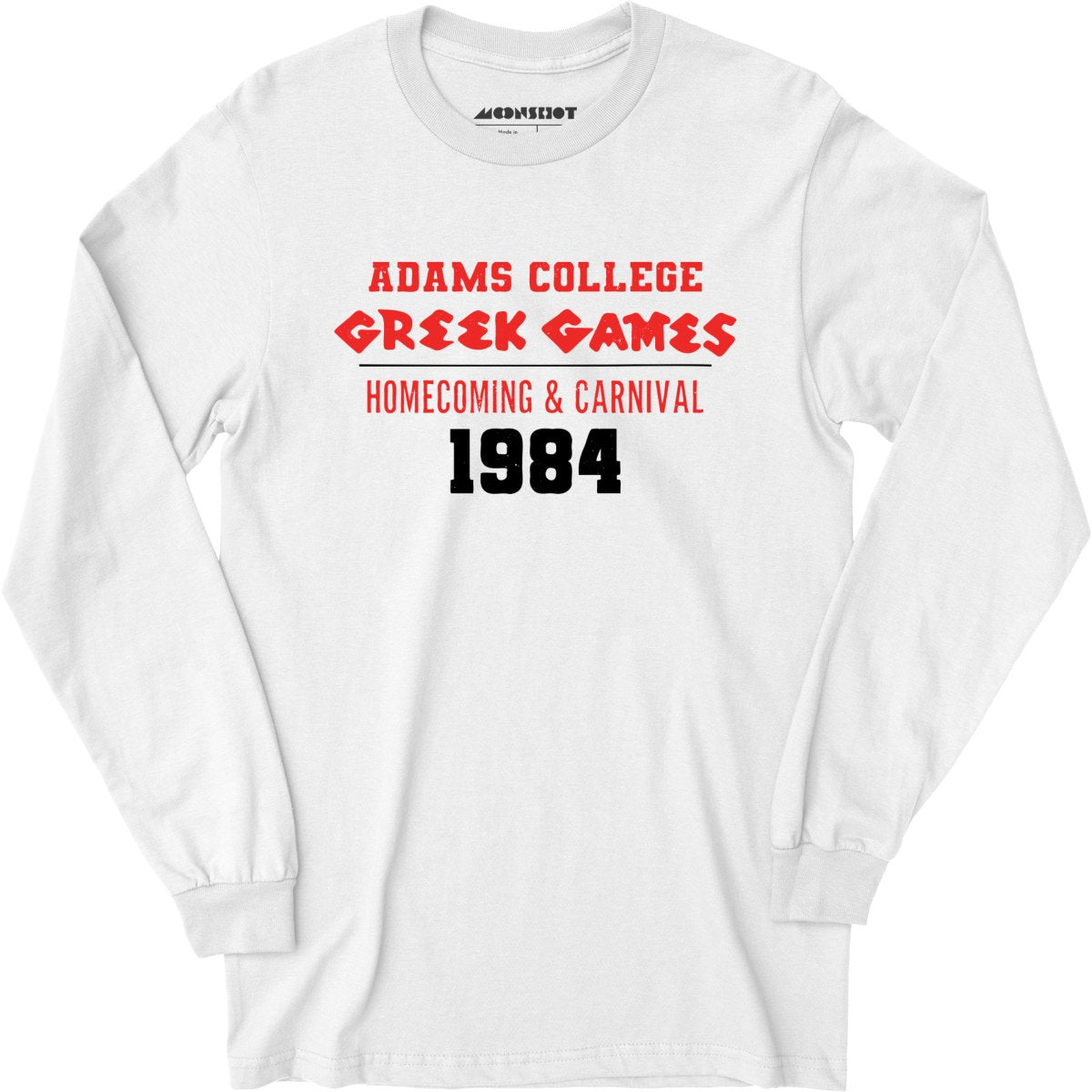 Adams College Greek Games 1984 - Long Sleeve T-Shirt