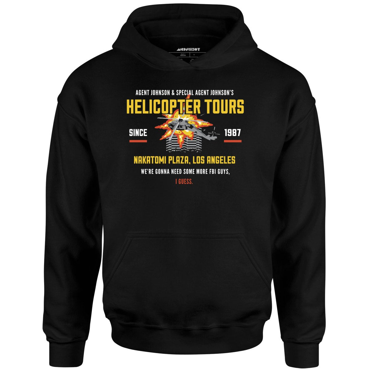 Agent Johnson & Johnson's Helicopter Tours - Die Hard - Unisex Hoodie