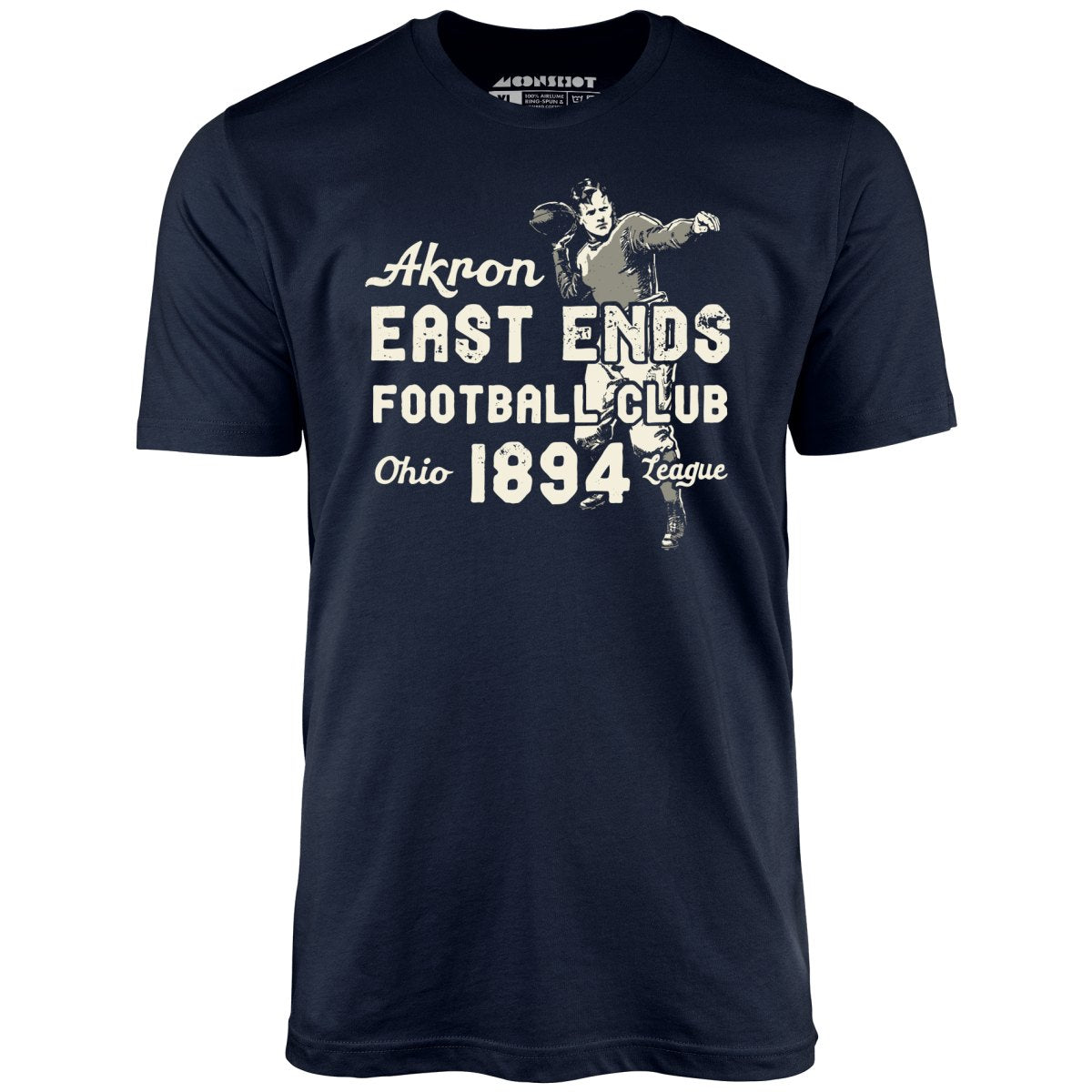 Akron East Ends - Ohio - Vintage Defunct Football Teams - Unisex T-Shirt